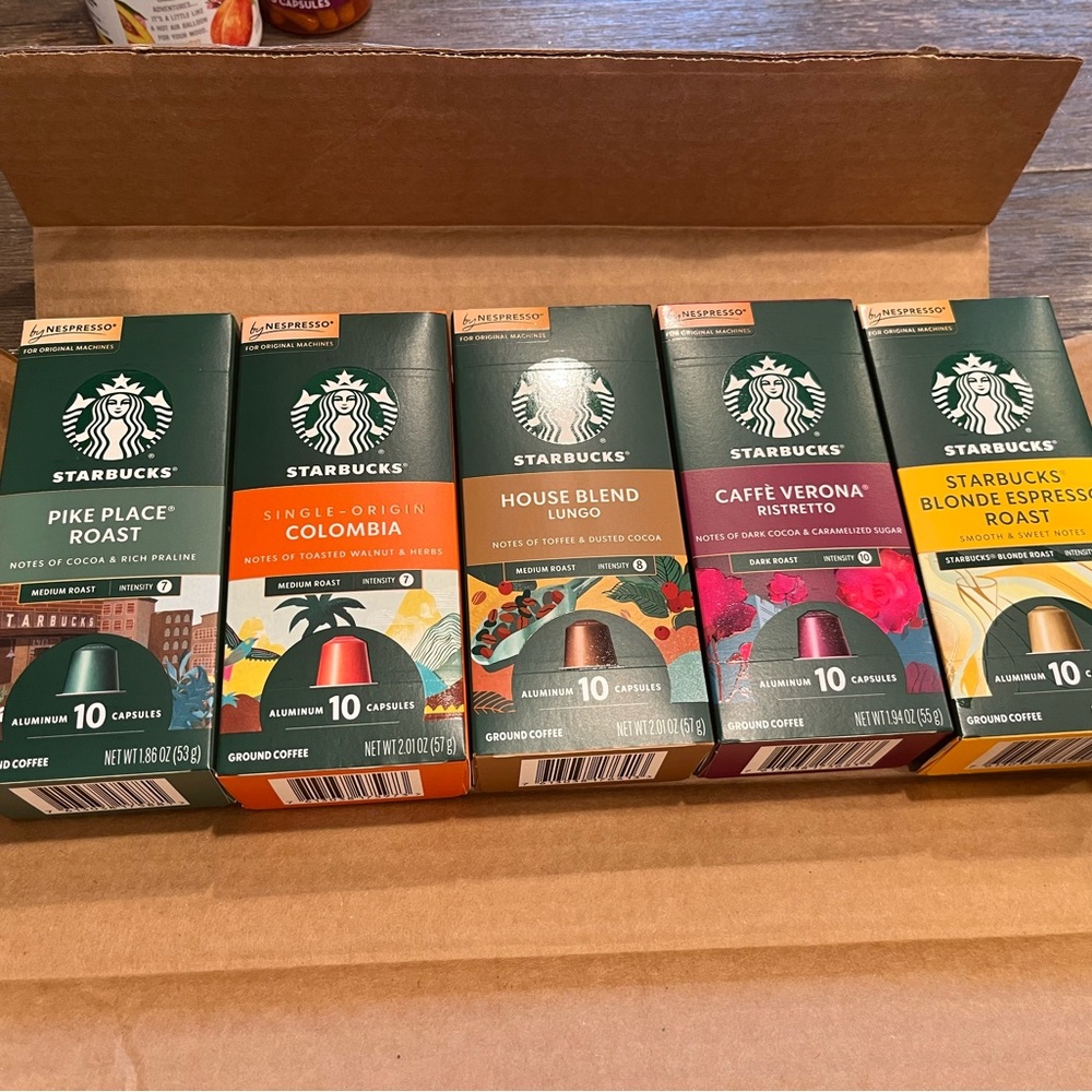 Starbucks Coffee Capsule Collection - Green and Brown
